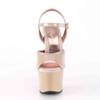 Pleaser - SKY309TT Sandale à bride à la cheville, Pole dance chaussures - Chaussures de pole dance - Crème Product image